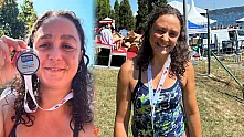 Datçalı Yüzücü Ceyda Pekşen Asya'dan Avrupa'ya Yüzerek Geçti