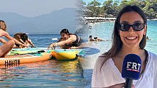 Fethiye'de yoga suya taşındı: Bu kez board üzerinde