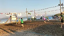 Plaj Hentbolu Köyceğiz'de tüm heyecanı ile devam ediyor