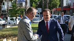 Vali Akbıyık'tan Kaymakam Ertaş'a Ziyaret