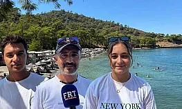 Fethiye Büyük Samanlı Koyu'nda yoğun sezon: Öğrenciler turizmi sahada öğreniyor
