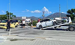 Fethiye Çamköy Kavşağı'nda kaza: 3'ü ağır 7 yaralı