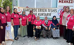 Fethiye'de Halk Sağlığı Haftası kapsamında kanser taraması yapıldı