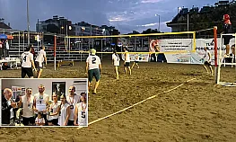 Fethiye'de plaj voleybolunda kupayı 'Ada Sahilleri' kaldırdı