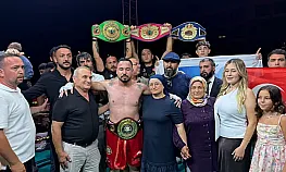 Fethiyeli Kubilay Alcu WBA Asia Middle East Kemeri'nin sahibi oldu