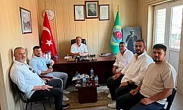 MHP Fethiye İlçe Başkanı Öztürkçü, Ziraat Odası Başkanı Karayiğit'i ziyaret etti