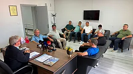 4'lü Masa'dan AK Parti Fethiye İlçe Başkanı Kadir Sarıhan'a ziyaret