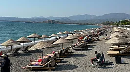 Çalış Plajı'nda Eylül Bereketi Şezlonglar Doldu