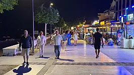 Ekim Ortasında Fethiye Çalış Plajı'nda Turist Hareketliliği