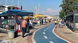 Eyyam-ı bahurla birlikte Fethiye'de kavurucu günler