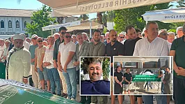 Fethiye Çarşı Caddesi esnaflarından Ömer Eriz son yolculuğuna uğurlandı
