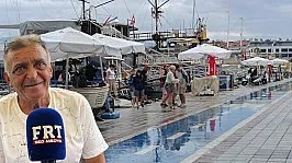 Fethiye'de yağışlı hava tekne seferlerini etkiledi