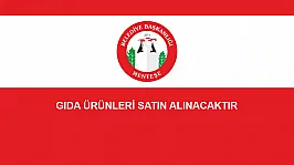 GIDA ÜRÜNLERİ SATIN ALINACAKTIR