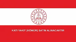 KATI YAKIT (KÖMÜR) SATIN ALINACAKTIR