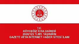 T.C. KÖYCEĞİZ İCRA DAİRESİ 2026/123 TLMT.