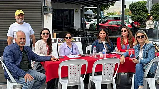 Yeni Parti Fethiye İlçe Başkanlığı'ndan Çalış Plajı'nda Üye Standı