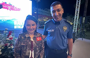 15 Temmuz şehidi PÖH Komiser Yardımcısı Güler'in yeğenine anlamlı hediye