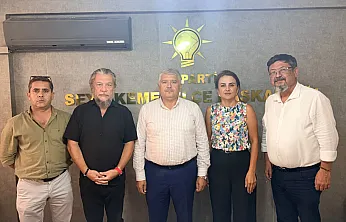 4'lü Masa, AK Parti Seydikemer İlçe Başkanı Ali Büklü'yü ziyaret etti