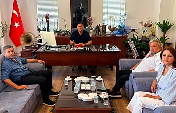 4'lü Masa'dan Başkan Alim Karaca'ya ziyaret
