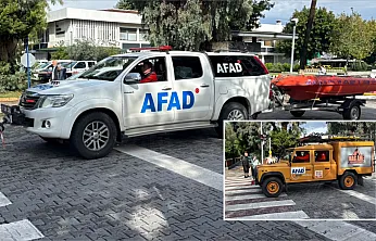 AFAD ekipleri Fethiye'de konuşlandı: Olası olumsuzluklara karşı keşif yapılıyor
