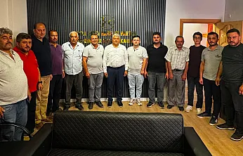 AK Parti Seydikemer İlçe Başkanı Ali Büklü ve Yönetiminden MHP İlçe Başkanı Mehmet Arıç'a Hayırlı Olsun Ziyareti