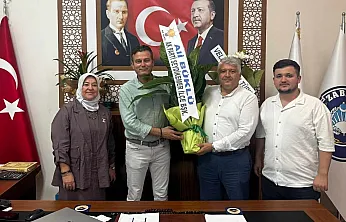 AK Parti Seydikemer İlçe Başkanı Ali Büklü'den Zabıta Haftası Ziyareti