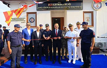 Akyaka'da Sahil Güvenlik Kolluk Destek Hizmet Binası Açıldı