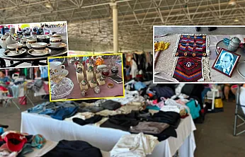 Bakırdan gümüşe, ev eşyasından tekstile: Fethiye Çalıca'da İkinci El Pazarı