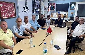 Başkan Adayı Eskici'den Çalış Bot Kooperatifi'ne Ziyaret   