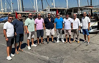 Başkan Adayı Mehmet Eskici'den ticari yat işletmecilerine ziyaret
