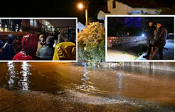 Başkan Karaca ve Kaymakam Akkaya, Fethiye'de su baskınlarından etkilenen bölgede