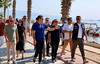Başkan Mandalinci, Peksimet ve Bahçelievler'de incelemelerde bulundu