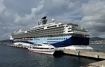 Bodrum'a 'Marella Voyager' kruvaziyeri 1850 turist getirdi