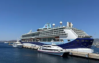 Bodrum'a turist akını Deniz yoluyla 1760 turist geldi