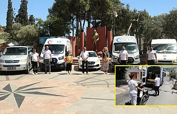 Bodrum Belediyesi'nden sağlık desteği