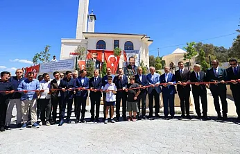 Bodrum Çamlık Mahallesi yeni camiye kavuştu
