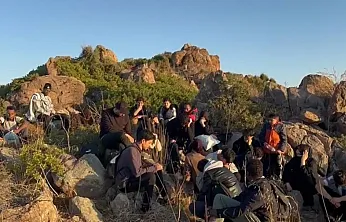 Bodrum'da 34 düzensiz göçmen yakalandı