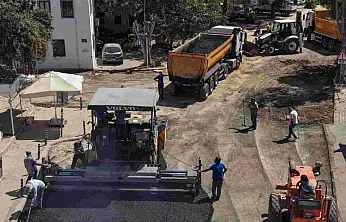 Bodrum'da altyapısı tamamlanan bölgelerde üstyapı çalışmaları hız kesmiyor