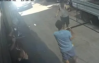 Bodrum'da bıçaklı saldırgan paniği