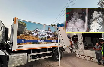 Bodrum'da kapalı kasap deposundan 400 kilo bozuk et çıktı