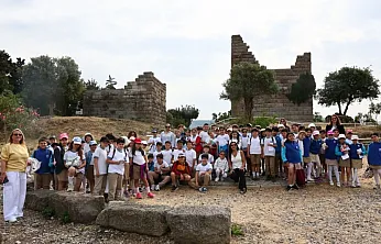 Bodrum'da kültürel mirasla iç içe bir eğitim yılı