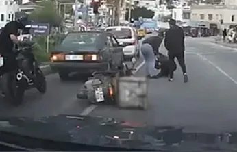 Bodrum'da kuryeyi yol ortasında darbettiler, 360 bin TL ceza yediler