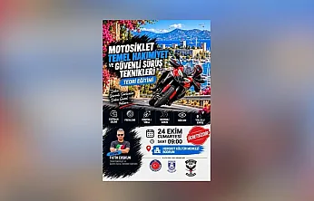 Bodrum'da motosiklet sürücülerine hayati eğitim
