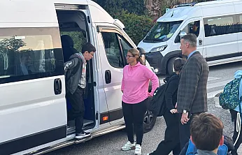 Bodrum'da okul servislerinde sıkı denetim