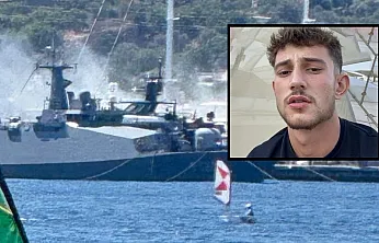 Bodrum'da rıhtıma çarparak patlayan şişme bot yangınında yaralanan genç hayatını kaybetti