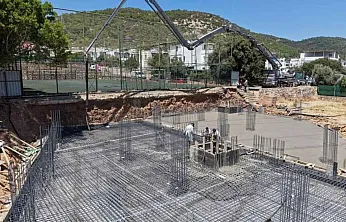 Bodrum'da Sosyal Yaşamı Güçlendirecek Projede İlk Kazma Vuruldu