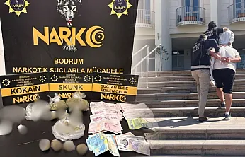 Bodrum'da uyuşturucu operasyonu: 2 şüpheli tutuklandı