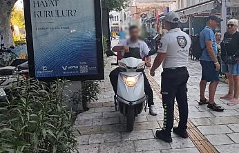 Bodrum'da yaya güvenliği için denetimler sıklaştırıldı