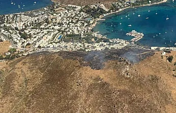 Bodrum'daki yangın kontrol altına alındı
