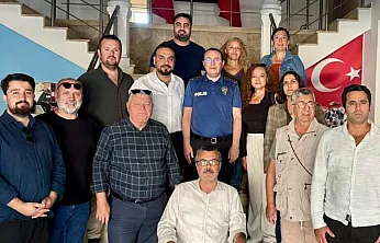 Bodrum Emniyet Müdürü Gökmen gazetecileri ağırladı
